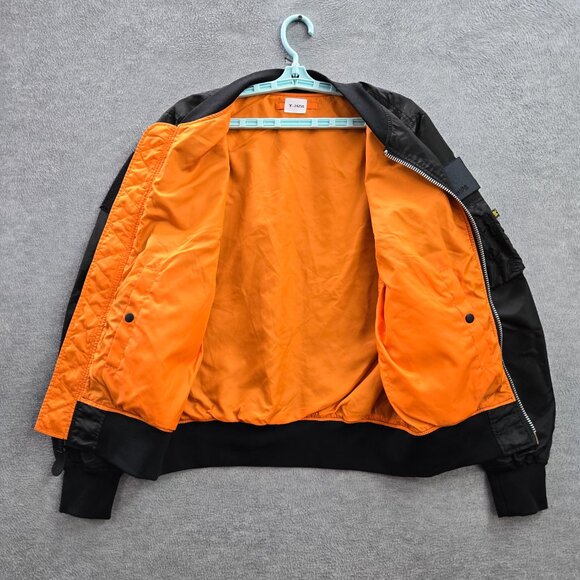 VINTAGE Alpha Industries Men Jacket M Flight Flyer MA1 Intermediate Twitch - Picture 5 of 14